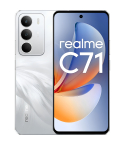 Realme C71 256 GB 4 GB RAM White 4G LTE Smartphone | ريلمي C71 256 جيجابايت رام 4 جيجابايت لون ابيض شبكة 4G LTE