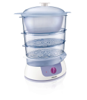 Philips HD9120 Food Steamer, 900 Watt, 9 Liter - White