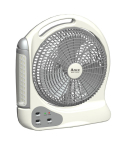 Teco Box Fan 12 inch in White - KL-2412LA | مروحة بوكس تيكو 12 بوصة باللون أبيض - KL-2412LA