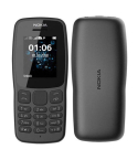 Nokia 106 17/19 4 MB 4 MB RAM Black 2G Feature Phone | نوكيا 106 17/19 4 ميجابايت رام 4 ميجابايت لون اسود شبكة 2G