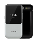 Nokia 2720 Flip 4 GB 0.5 GB RAM Grey 4G LTE Feature Phone | نوكيا 2720 Flip 4 جيجابايت رام 0.5 جيجابايت لون رمادى شبكة 4G LTE