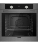 Ocean Built-in Gas Oven, 60 cm, 69 Liter, Gas Grill, With Fan, Air Fryer, Stainless Steel, OOGR65IBECF2SV | اوشن فرن غاز بلت ان، 60 سم، 69 لتر، شواية غاز، بالمروحة، قلاية هوائية، ستانلس ستيل، OOGR65IBECF2SV