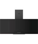 Ocean Kitchen Hood 90 cm in Black Glass | شفاط مطبخ أوشن 90 سم باللون زجاج أسود