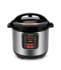Sokany SK-2403 Pressure Cooker, 9 L, 1200 W - Black Grey