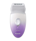 Panasonic Wet and Dry Epilator 24 Tweezers Foam Epilation in Violet - ES-EU10-V