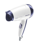 Philips SalonDry Compact Hair Dryer 1400 W 2 Speed Settings in White - HP8103 | مجفف شعر فيليبس سالون دراي كومباكت 1400 وات سرعتان باللون أبيض - HP8103