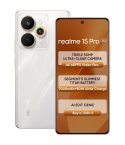 Realme 15 Pro 256 GB 12 GB RAM Silver 5G Smartphone | ريلمي 15 Pro 256 جيجابايت رام 12 جيجابايت لون سيلفر شبكة 5G