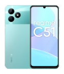 Realme C51 128 GB 4 GB RAM Green 4G LTE Smartphone | ريلمي C51 128 جيجابايت رام 4 جيجابايت لون اخضر شبكة 4G LTE