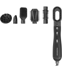 Rush Brush Air Styler 1300 W 6 Attachments in Black - PLUS-6 | مصفف شعر راش براش 1300 وات 6 ملحقات باللون أسود - PLUS-6