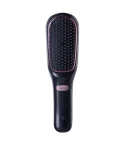 Rush Brush Ionic Hair Massager Brush Rechargeable Vibration Massage in Black - RBI628 | فرشاة تدليك الشعر الأيونية راش براش تدليك اهتزازي قابل للشحن باللون أسود - RBI628