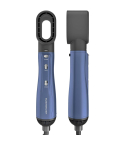 Rush Brush Plus 6 Air Styler 1300 W 6 Attachments in Navy Blue - +6 Air Styler | مصفف شعر راش براش بلس 6 إير ستايلر 1300 وات 6 ملحقات باللون أزرق كحلي - +6 Air Styler