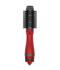 Rush Brush Volumizing Hot Air Styling Brush 1400 W 4 Heat and 3 Speed Settings in Red - V3 Pro