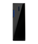 Sharp Deep Freezer, 300 Liter, No Frost, Inverter, Digital - 7 Drawers, Upright, Black, FJ-EC27(BK)