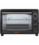 Sharp Electric Oven 42 Liter in Black | فرن شارب كهربائي 42 لتر باللون الأسود