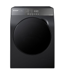 Sharp Front Load Washing Machine 8.5 kg in Dark Grey - ES-FS852KLE-G | غسالة تحميل أمامي شارب 8.5 كجم باللون رمادي غامق - ES-FS852KLE-G