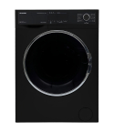 Sharp Front Load Washing Machine 9 kg Dry Laundry Capacity in Black - ES-FP914CXE-B | غسالة تحميل أمامي شارب سعة غسيل 9 كجم ملابس جافة باللون أسود - ES-FP914CXE-B