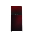 Sharp Refrigerator 396 Liter in Red - SJ-GV48G-RD | ثلاجة شارب 396 لتر باللون أحمر - SJ-GV48G-RD