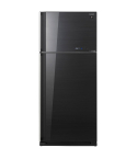 Sharp Refrigerator 450 Liter in Black Glass - SJ-GV58A(BK) | ثلاجة شارب 450 لتر باللون زجاج اسود - SJ-GV58A(BK)