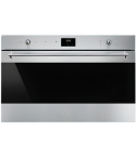 Smeg Built-in Gas Oven, 90 cm, 92 Liter, Gas Grill, With Fan, Stainless Steel, SF9300GGVX | سميج فرن غاز بلت ان، 90 سم، 92 لتر، شواية غاز، بالمروحة، ستانلس ستيل، SF9300GGVX