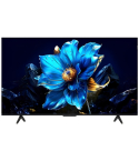 TCL 50 Inch Smart TV , 4K UHD QLED Frameless Built-In Receiver, 50P7K in Black | شاشة تلفزيون سمارت TCL ، مقاس 50 بوصة ، QLED ، دقة 4K UHD ، بدون إطار ، بريسيفر داخلي ، موديل 50P7K باللون أسود