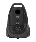 Tornado Canister Vacuum Cleaner 1600W in Black | مكنسة برميلية تورنيدو 1600 وات لون أسود