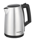 Tornado Electric Kettle 1.7 Liter in Silver | غلاية كهربائية تورنيدو 1.7 لتر باللون فضي