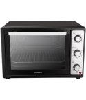 Tornado Countertop Electric Oven 48 Liter 1800 W in Black TEO-48DGE(K) | فرن تورنيدو كهربائي 48 لتر 1800 وات باللون الأسود موديل TEO-48DGE(K)
