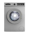 Tornado Front Load Washing Machine 6 kg in Silver - TWV-FN68SLOA | غسالة تحميل أمامي تورنيدو 6 كجم باللون فضي - TWV-FN68SLOA