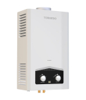 Tornado Gas Water Heater 6 Liter/Minute in White - GHM-C06CNE-W | سخان مياه غاز تورنيدو 6 لتر/دقيقة باللون أبيض - GHM-C06CNE-W