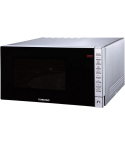 Tornado Grill Microwave 25 Liter in Silver | ميكروويف تورنيدو بشواية 25 لتر باللون الفضي