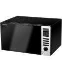 Tornado Grill Microwave 25 Liter in Black | ميكروويف تورنيدو بشواية 25 لتر باللون الأسود
