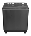 Tornado Semi Automatic Washing Machine 12 kg in Black - TVH-HM12TSP(BK) | غسالة نصف أوتوماتيك تورنيدو 12 كجم باللون أسود - TVH-HM12TSP(BK)
