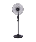 Tornado Stand Fan 16 inch in Black - TSF-16W | مروحة ستاند تورنيدو 16 بوصة باللون أسود - TSF-16W