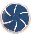 Toshiba Wall Exhaust Fan 25 cm in Dark Blue | شفاط حائط توشيبا 25 سم باللون أزرق غامق