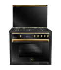 Unionaire Gas Cooker 90 cm in Gold - C69EBGC511ICSFOSBG2WAL | بوتاجاز يونيون اير 90 سم باللون ذهبي - C69EBGC511ICSFOSBG2WAL