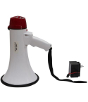 Unitex Megaphone 20 W in White and Red - HW-20RC | ميجافون يونيتكس 20 وات باللون أبيض وأحمر - HW-20RC