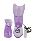 More Facial and Hair Steamer Ionic Deep Cleansing Sauna in White and Purple - MFS100 | جهاز بخار مور للوجه والشعر ساونا أيونيك للتنظيف العميق باللون أبيض وبنفسجي - MFS100