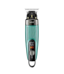 VGR Hair Clipper and Beard Trimmer LED Display 4 Guide Combs in Green and Black - V-975 | ماكينة حلاقة وتشذيب شعر في جي آر شاشة LED 4 أمشاط باللون أخضر وأسود - V-975