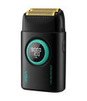 VGR Professional Double Foil Shaver 9000 RPM 21 Speed Settings in Blue and Black - V-377 | ماكينة حلاقة تنعيم في جي آر احترافية بشفرتين 9000 لفة في الدقيقة 21 مستوى سرعة باللون أزرق وأسود - V-377