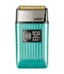VGR Professional Foil Shaver IPX6 with LED Display in Green - V-357 - Radio Talaat | ماكينة حلاقة فويل احترافية في جي آر IPX6 بشاشة LED باللون الأخضر - V-357 - راديو طلعت