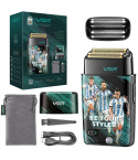 VGR Professional Foil Shaver IPX7 Waterproof LED Display in Black - V-309