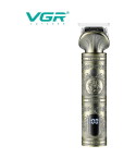 VGR Professional Hair Clipper 1200 mAh Digital Display 4 Guide Combs in Gold - V-962 | ماكينة حلاقة شعر في جي آر احترافية 1200 مللي أمبير شاشة رقمية 4 أمشاط توجيه باللون ذهبي - V-962
