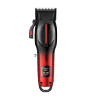 VGR Professional Hair Clipper, 9000 RPM, 150 Min Runtime, Red, V-026