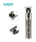VGR Professional Hair Clipper LED Display 200 Min Runtime in Black - V-983