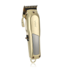 VGR Professional Hair Clipper LED Display 6 Guide Combs in Gold - V-278 | ماكينة حلاقة شعر في جي آر احترافية شاشة LED 6 أمشاط توجيه باللون ذهبي - V-278