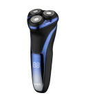 VGR Rotary Electric Shaver 3 Floating Heads IPX7 Washable in Black - V-306 | ماكينة حلاقة كهربائية دوارة في جي آر 3 رؤوس عائمة قابلة للغسل IPX7 باللون أسود - V-306