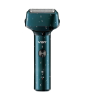 VGR Rotary Shaver 3 Blades IPX5 Waterproof 70 Min Runtime in Blue - V-370 | ماكينة حلاقة دوارة في جي آر 3 شفرات مقاومة للماء IPX5 70 دقيقة تشغيل باللون أزرق - V-370