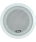 View Sound Ceiling Speaker 6 W in White with Metal Grille - TF1368GT | سماعة سقف فيو ساوند 6 وات باللون أبيض بشبك معدني - TF1368GT
