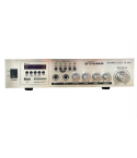 View Sound Mixer Amplifier 60 W in Silver and Black - VS-60A | امبليفاير ميكسر فيو ساوند 60 وات باللون فضي وأسود - VS-60A