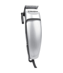 Westinghouse Men's Hair Clipper and Trimmer Combo 13-Piece Grooming Set in Black and Silver - WH1148 | طقم ماكينة حلاقة وتشذيب وستنجهاوس للرجال 13 قطعة باللون أسود وفضي - WH1148